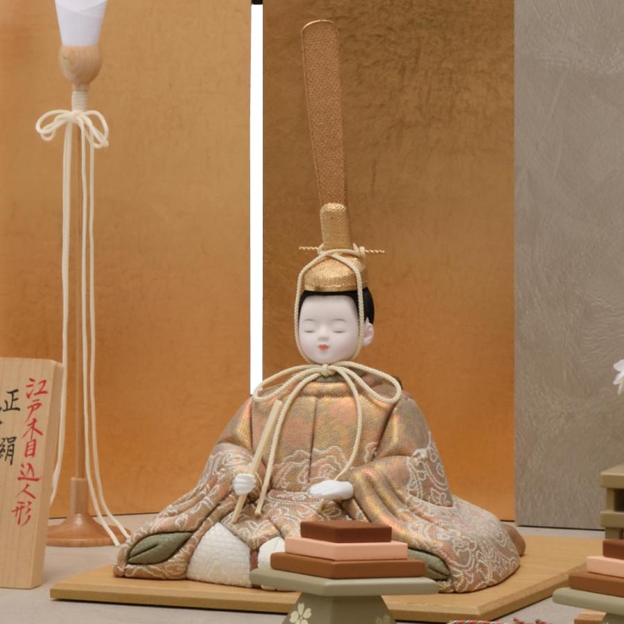 一秀 【2026メーカー完売】雛人形 木目込み人形 桃山雛 親王飾り H-25