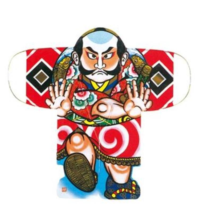 民芸 おもちゃ 大大奴凧 木製 日本製 凧揚げ 日本凧 和凧サ イズ66×61