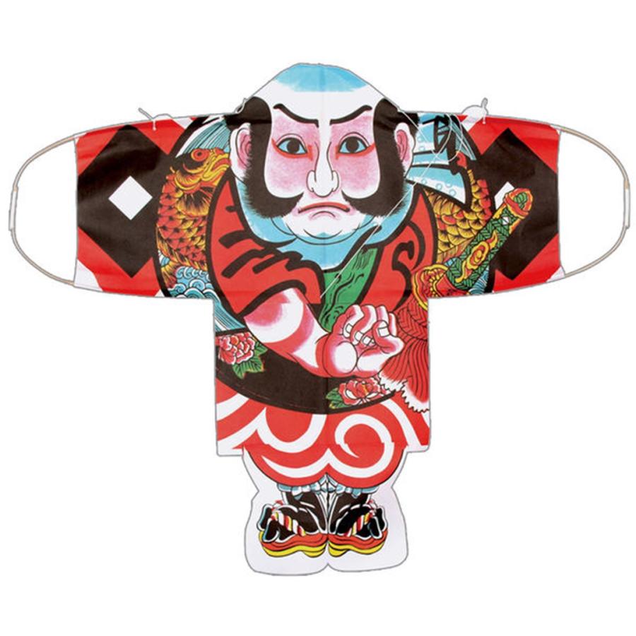 民芸 おもちゃ 大奴凧 木製 日本製 凧揚げ 日本凧 和凧 サイズ60×51×2