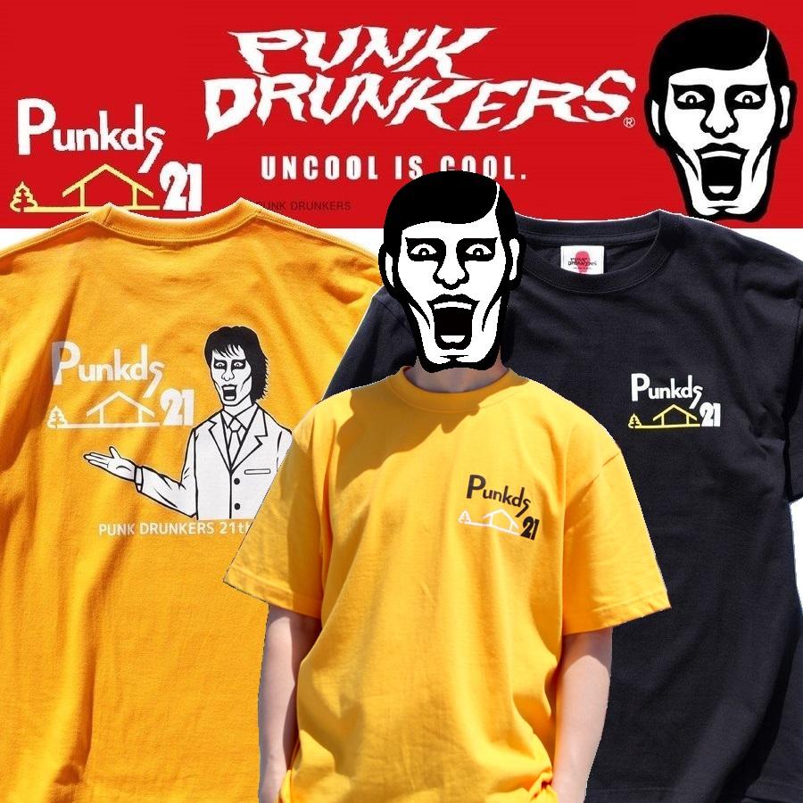 PUNK DRUNKERS（パンクドランカーズ） PUNKDRUNKERS 21周年TEE Tシャツ