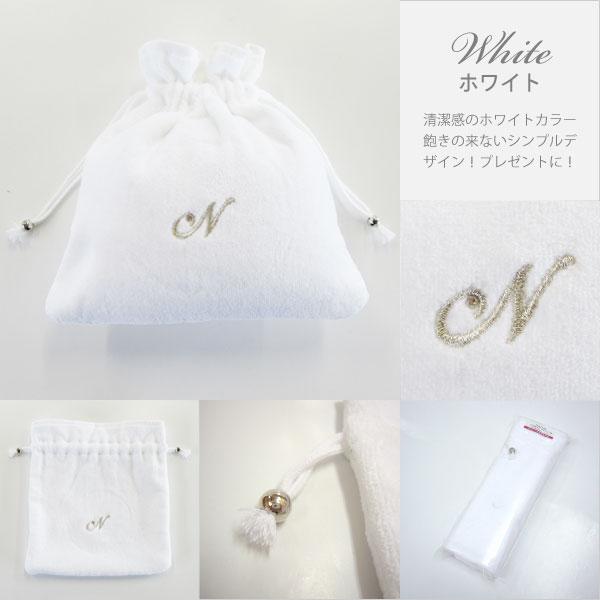 イニシャルタオル巾着袋／2枚までネコポス便可 : MATSUDA CRAFT - 通販
