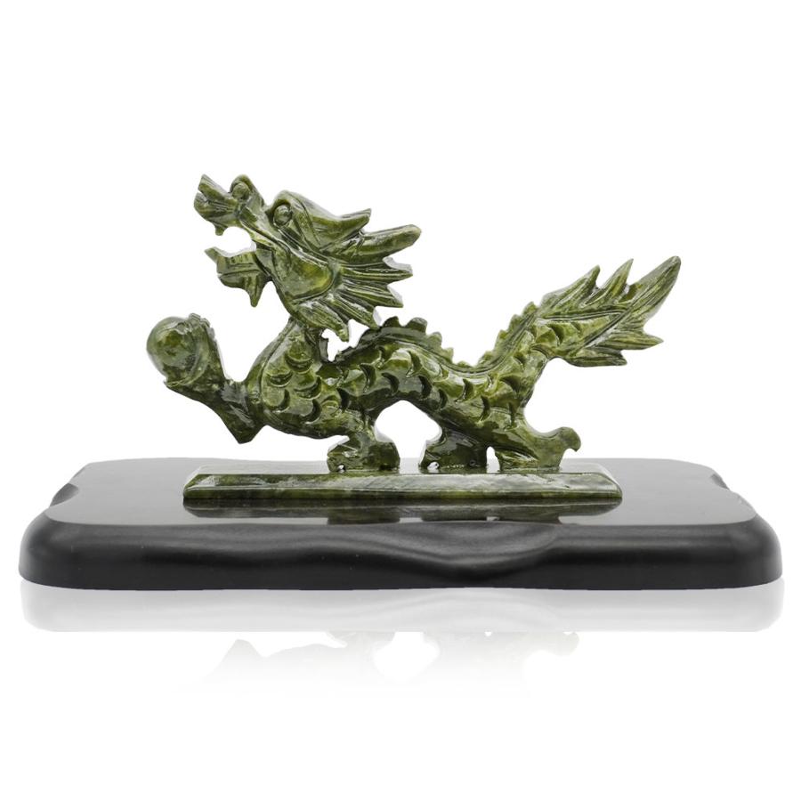 風水 開運 金運 吉祥龍神 翡翠 宝石 置物 商売繁盛 厄除け インテリア