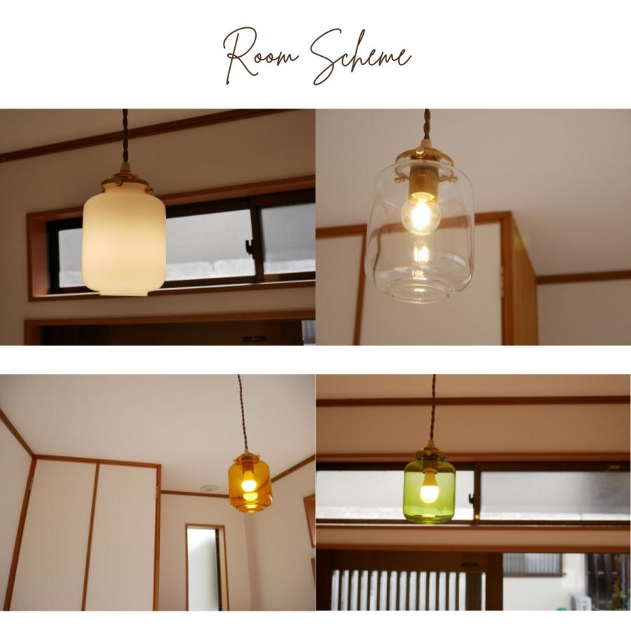 村上工作所 ペンダントライト 透明 ガラス リビング シンプル 北欧