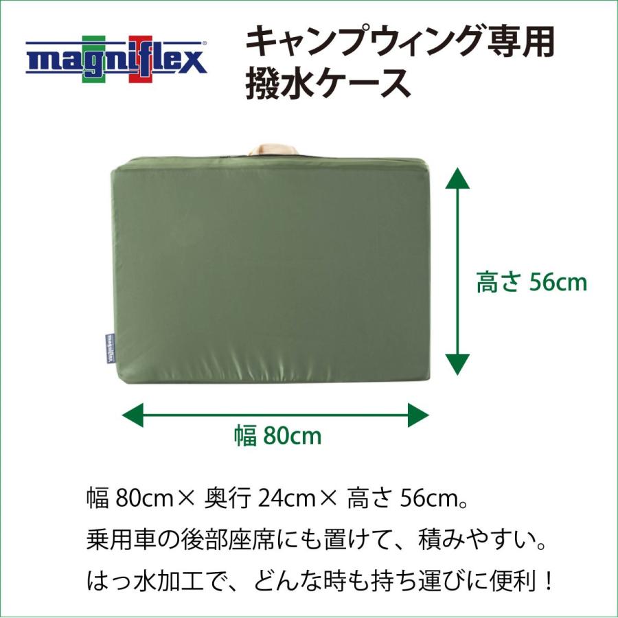 キャンプウィング専用撥水ケース マニフレックスの 高反発マットレス