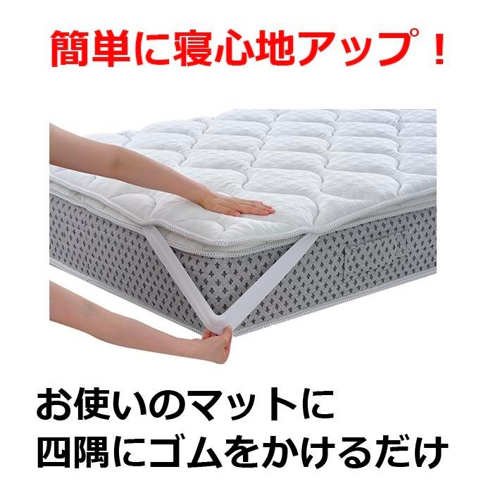 VIROBLOCK マットレストッパー シングル 高反発 マニフレックス ヴィロ