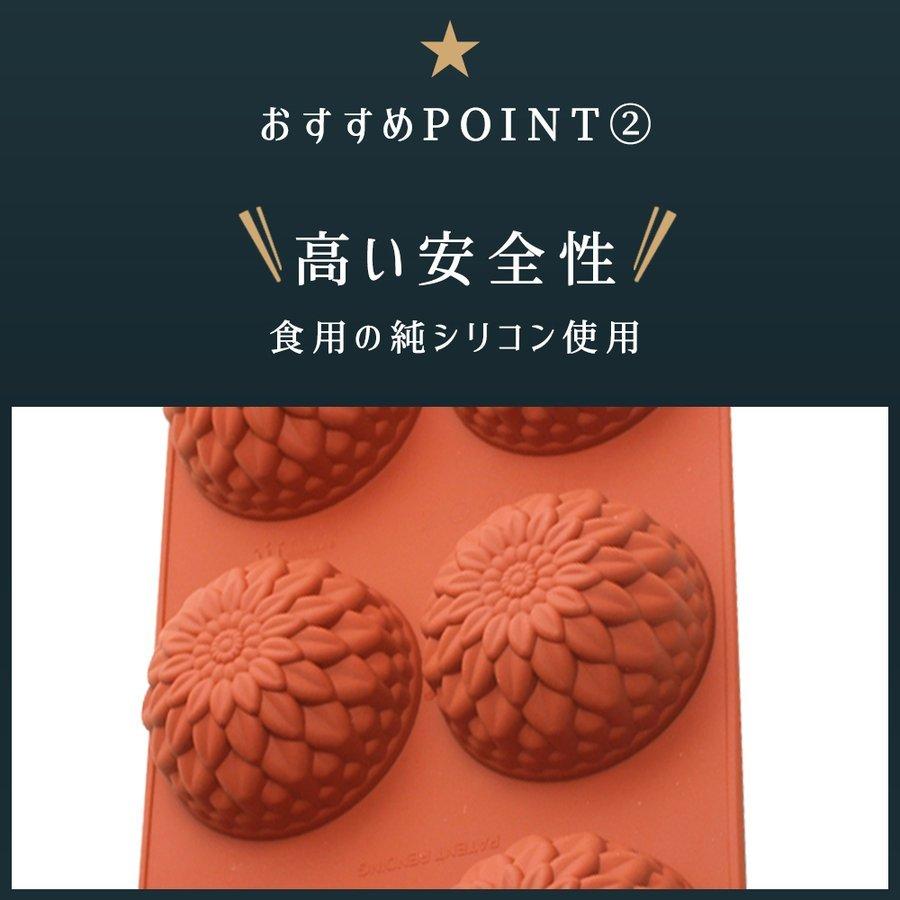 シリコマート シリコンフレックス SF033 スモール カヌレ 型 18個付