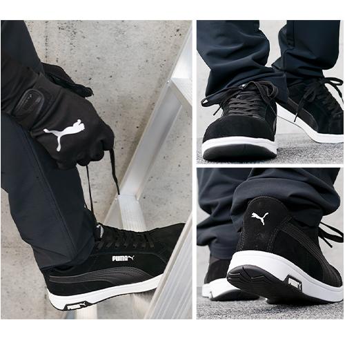 PUMA（プーマ） 安全靴 新作 静電 アイコニック スエード ICONIC SUEDE