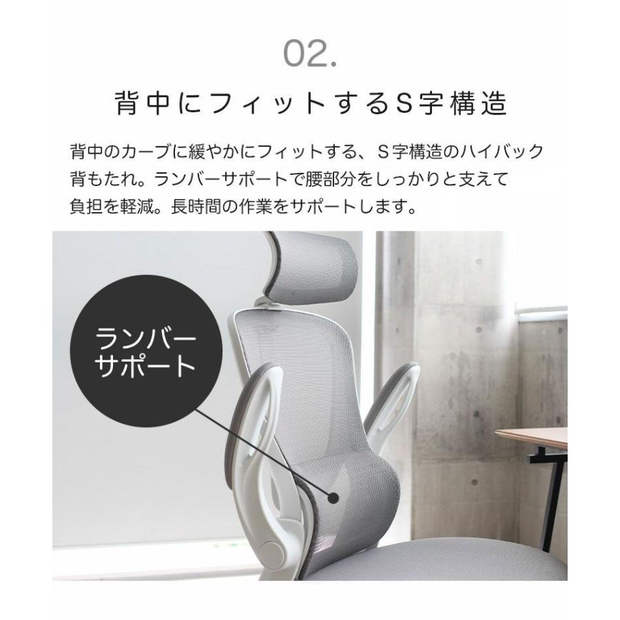 マナベインテリアハーツ エルゴノミクス チェア オフィスチェア 人間