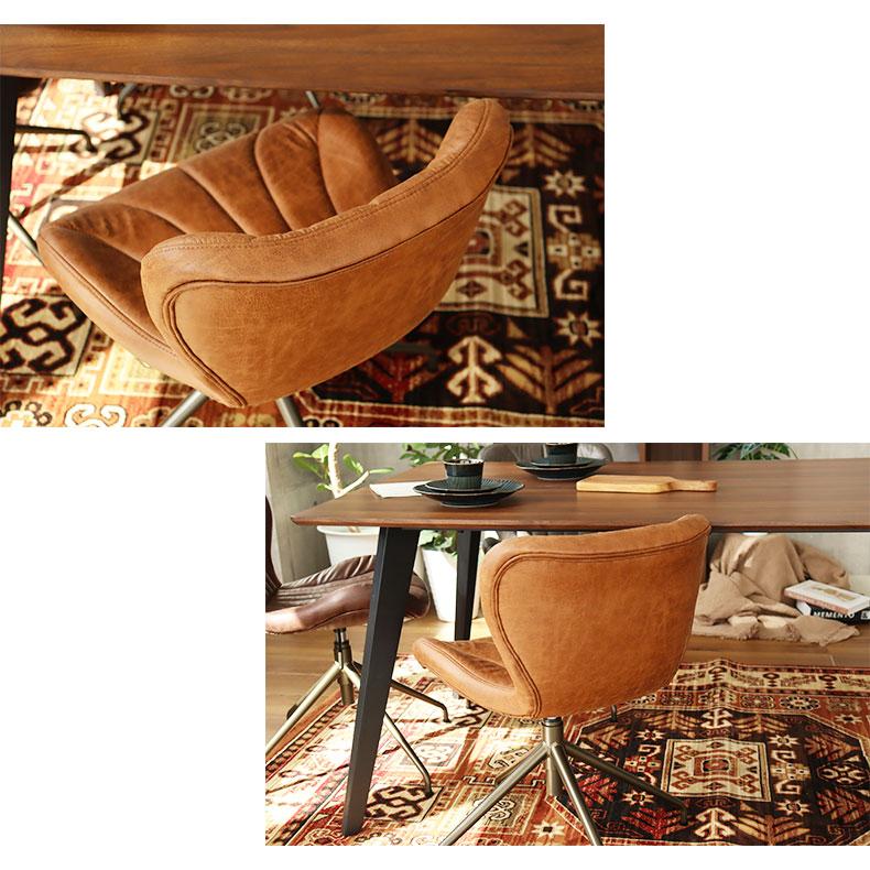 マナベインテリアハーツ 回転 ダイニングチェア チェア チェアー イス