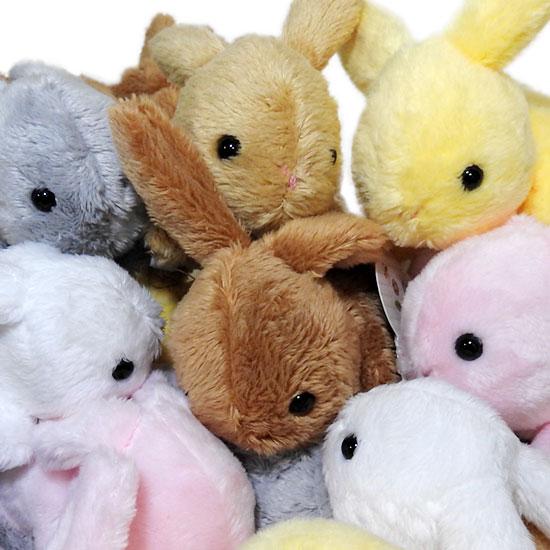 ぬいぐるみ うさぎ A-SHOW Little Beans かわいい ミニサイズ ウサギ