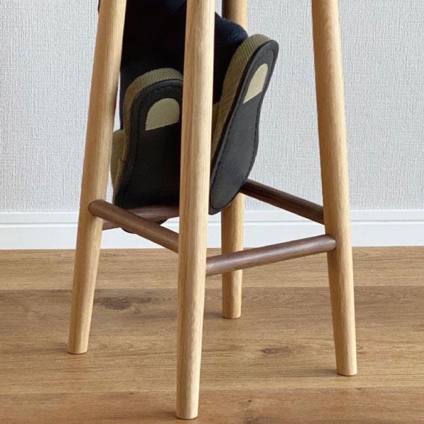 北欧風 カウンターチェア 木製 ハイスツール おしゃれ カフェ キッチン