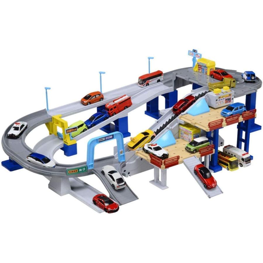 トミカワールド 2スピードでコントロール トミカアクション高速どうろ