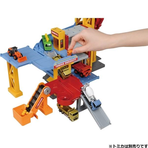 トミカワールド トミカタウンビルドシティ パワークレーン建設現場