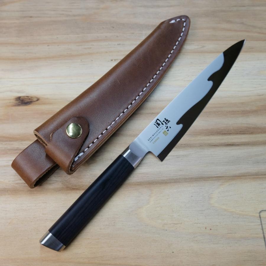 ペティナイフ用 革ケース 120ミリ 貝印 KAI ペティナイフ 関孫六