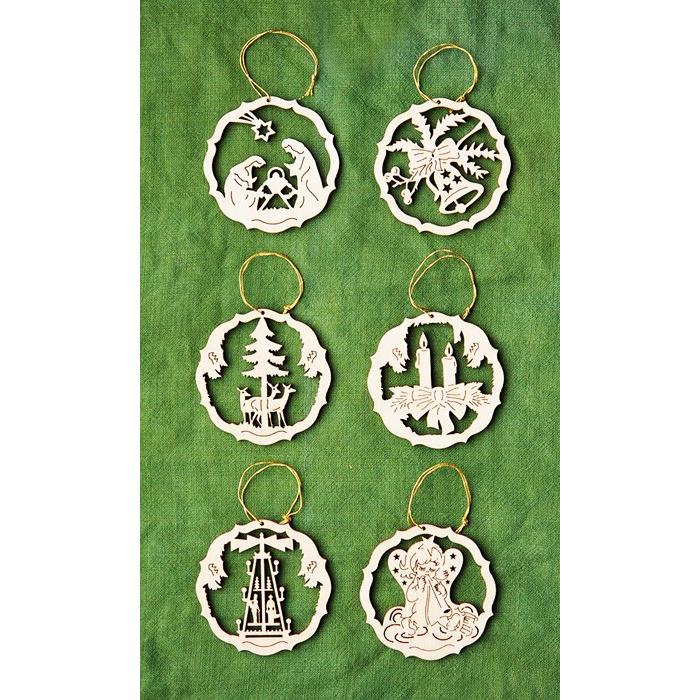 オーナメント6柄セット」 クリスマス ドイツ : メルヒェン Yahoo!店