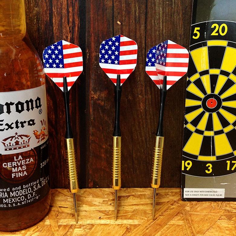 G5 ハードダーツ 3本セット 星条旗 USAフラッグ // ブラスバレル