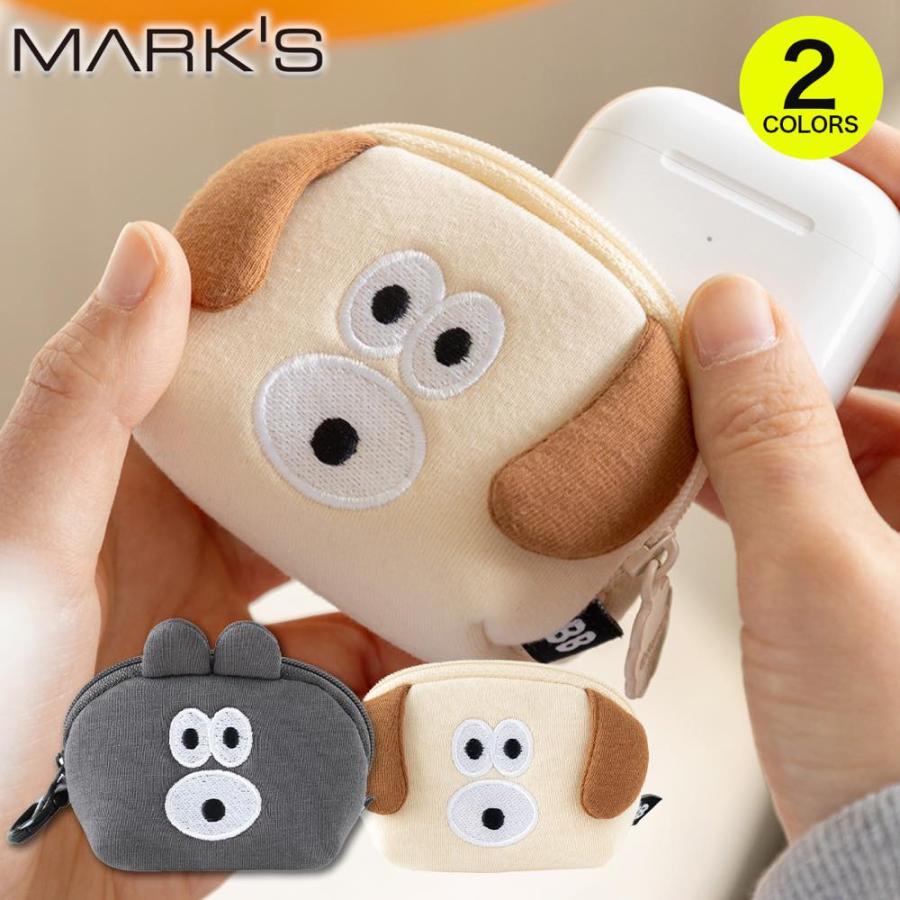 MARK'S（マークス） AirPods用ポーチ イヤホンケース 韓国雑貨 Brunch