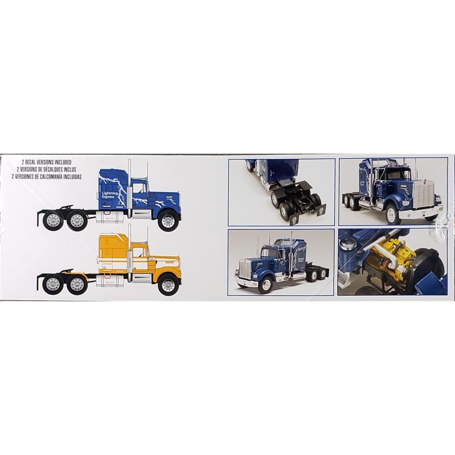 レベル アメリカ ケンワース W900 エアロダイン トレーラー無 1/25