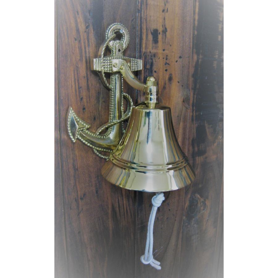 イカリロープベル（中） 鐘 真鍮 シップベル : マリンガイド Yahoo!店