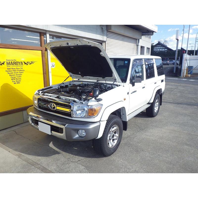 トヨタ：ランドクルーザー70(再販モデル) [GRJ76K] シルバーカーボン