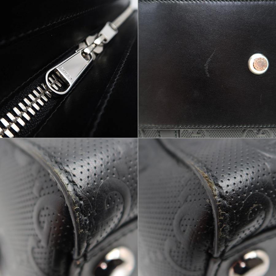 GUCCI（グッチ） トートバッグ 625774 GGエンボスレザー ブラック