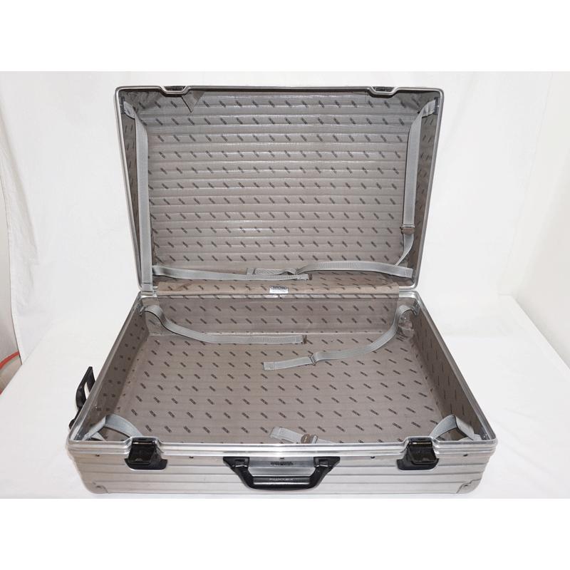 年季充分ボコボコ系】リモワ RIMOWA アルミトランクケース