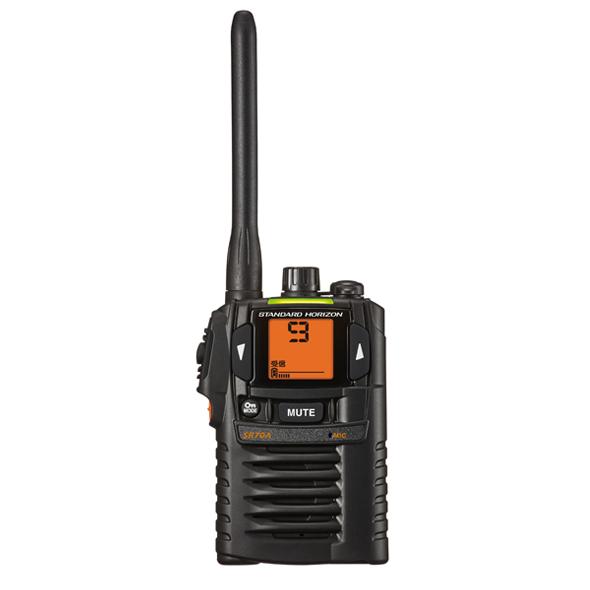 八重洲無線 SR70A ブラック 特定小電力トランシーバー 交互中継通話