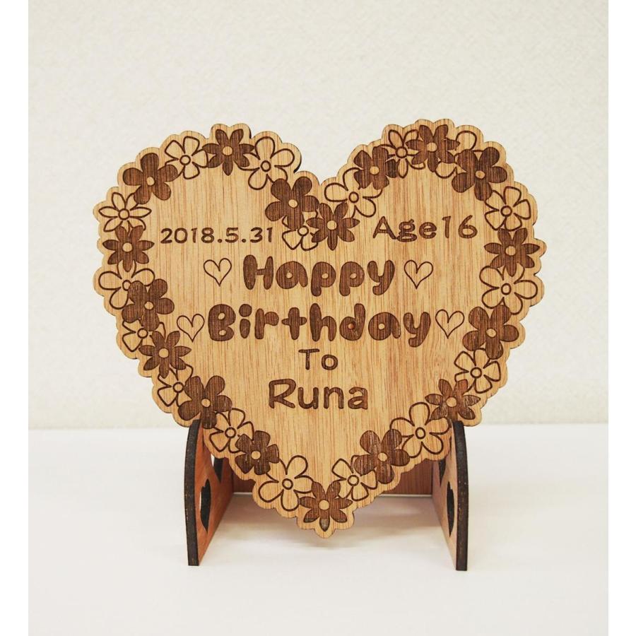 MCオリジナル セミオーダー制バースデープレート 誕生日に 名前・日付