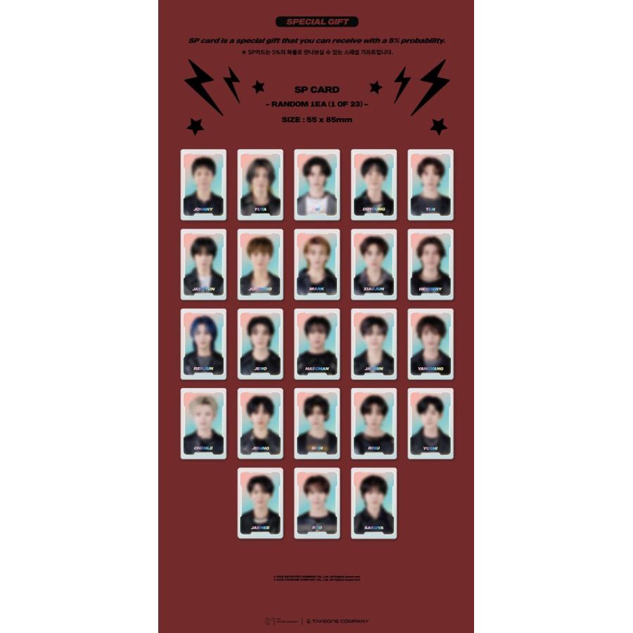 NCT 公式グッズ ZONE COUPON CARD ROCKSTAR ver. エヌシーティー 127