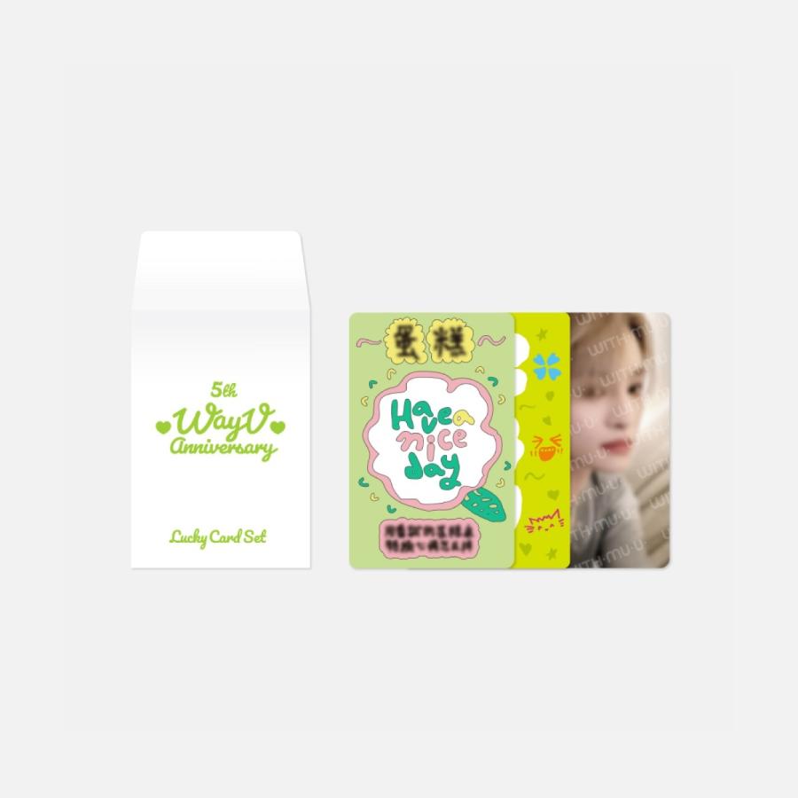 Way V 公式グッズ 5TH ANNIVERSARY LUCKY CARD SET / 2024 WayV MD