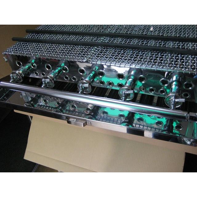 AKS 業務用 ガス式 網焼き器（焼物グリラー） BY-5 横幅740x奥行355x高