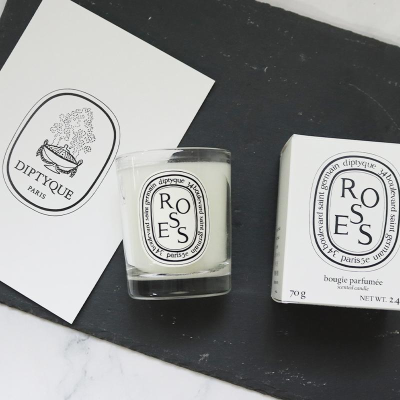 diptyque（ディプティック） キャンドル スモール ローズ 70G フランス