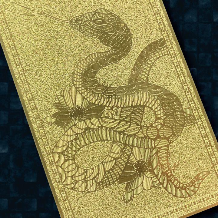 白蛇 金運札 ポイント消化 金運アップ お守り 護符 厄除け 財布 般若心