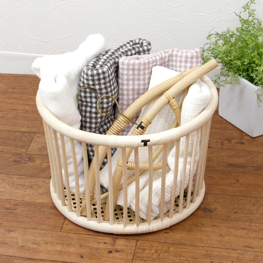 ツルヤ商店 籐バスケット S/ラタン 籐 籐製品 脱衣かご 山形ツルヤ商店