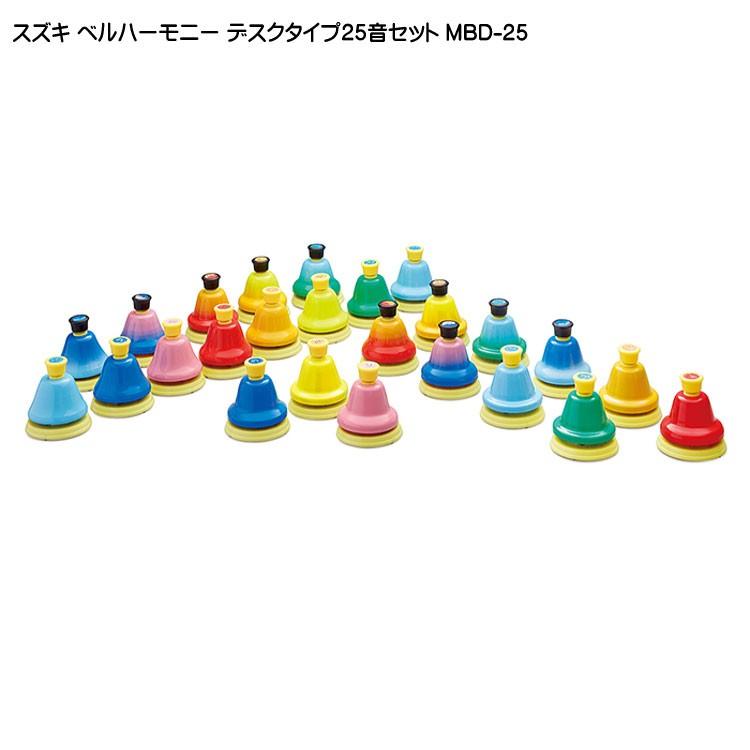 鈴木楽器製作所 スズキ ベルハーモニー ハンドベル デスクタイプ 25音