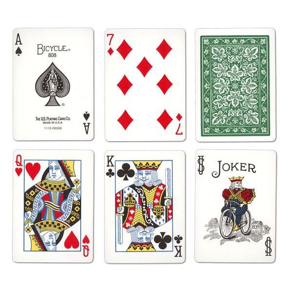 トランプ バイスクルリーフバック BICYCLE LEAF BACK ポーカーサイズ