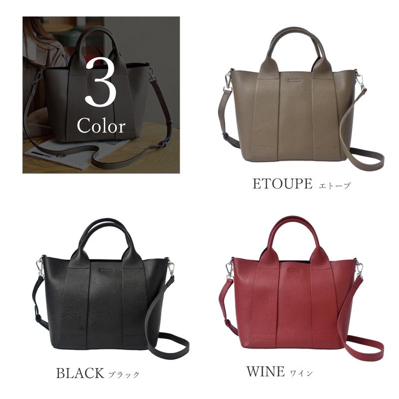 ハンドバッグ レディース 2way ショルダーバッグ 本革 舟型 ミニトート