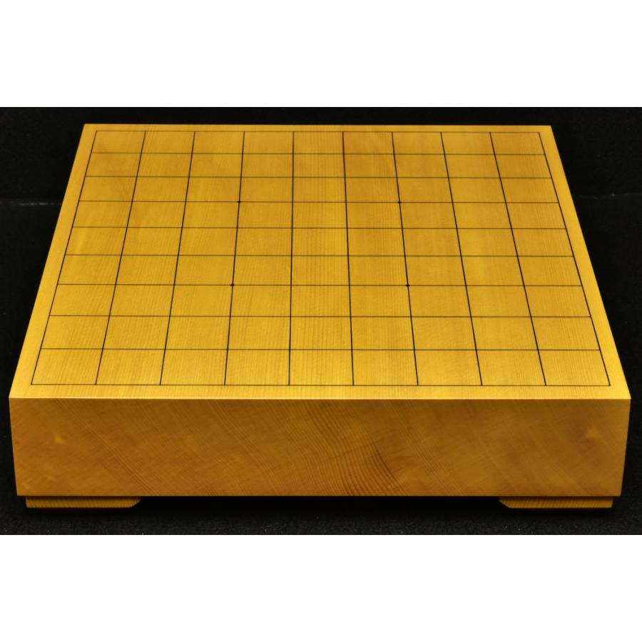 将棋盤 新かや20号卓上 柾目一枚板 駒脚付 : 三輪碁盤店 - 通販