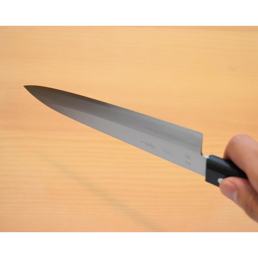 高級包丁 牛刀 180mm 青紙1号 割込 『兼景』 高品質 日本製 切れ味抜群