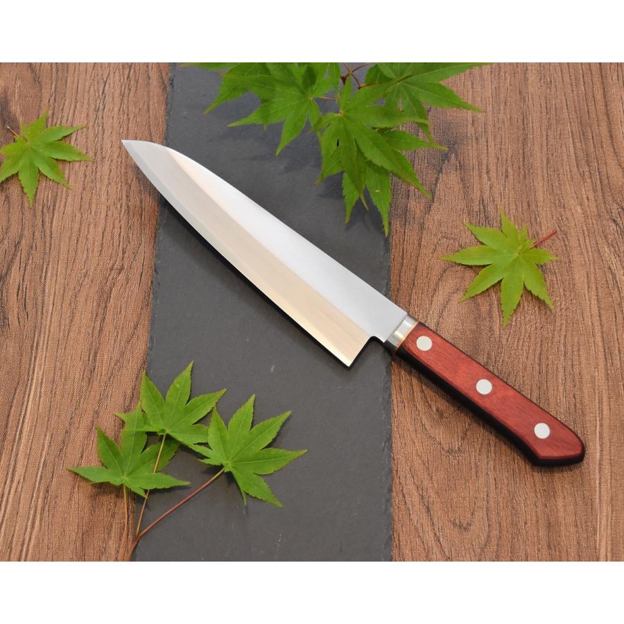 高級包丁 牛刀 180mm 青紙スーパー 割込 ツバ付『兼景』 高品質 日本製