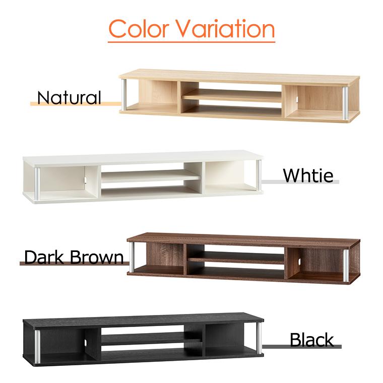 朝日木材加工 ちょい足しラック テレビ台 2段 110cm幅 完成品 : あなた