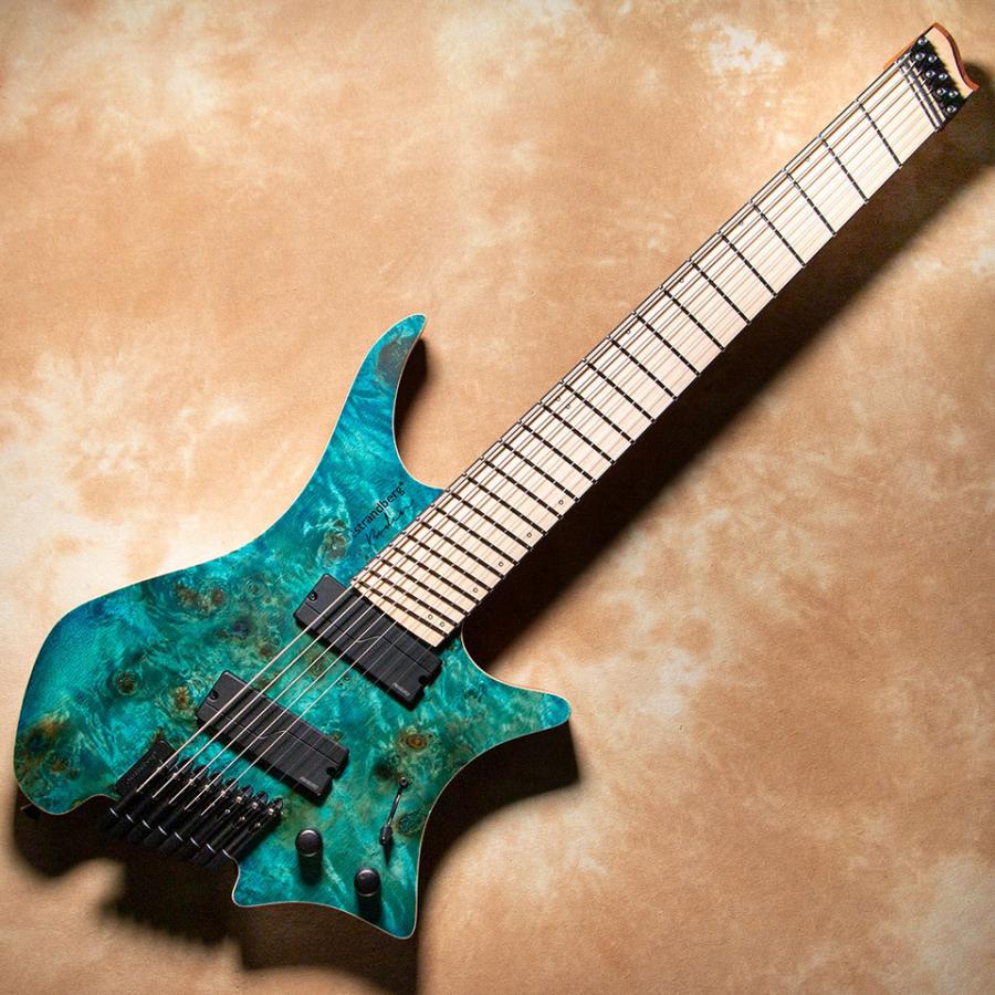 strandberg/Boden J8 Standard HH Turquoise Popular Burl : 宮地楽器