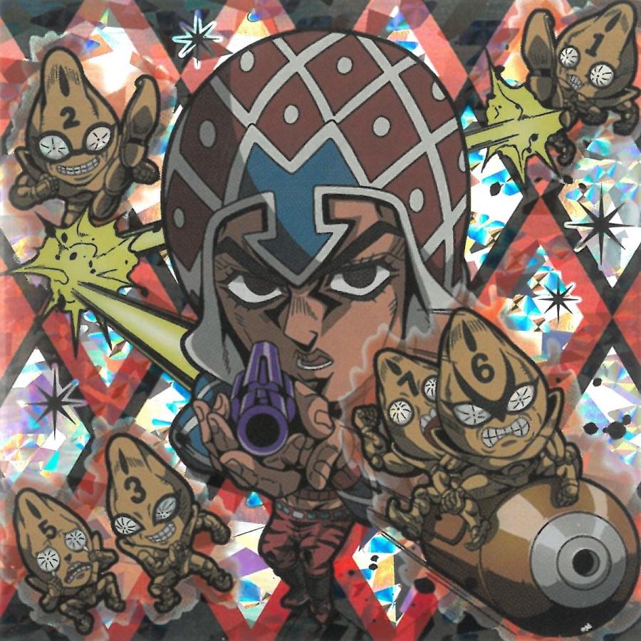 にふぉるめーしょん ジョジョの奇妙な冒険 シールウエハース 黄金の風