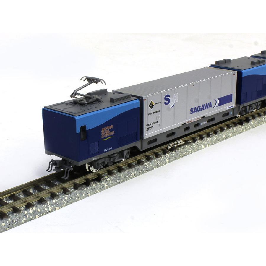 カトー（KATO） M250系 スーパーレールカーゴ(U50Aコンテナ積載) 増結
