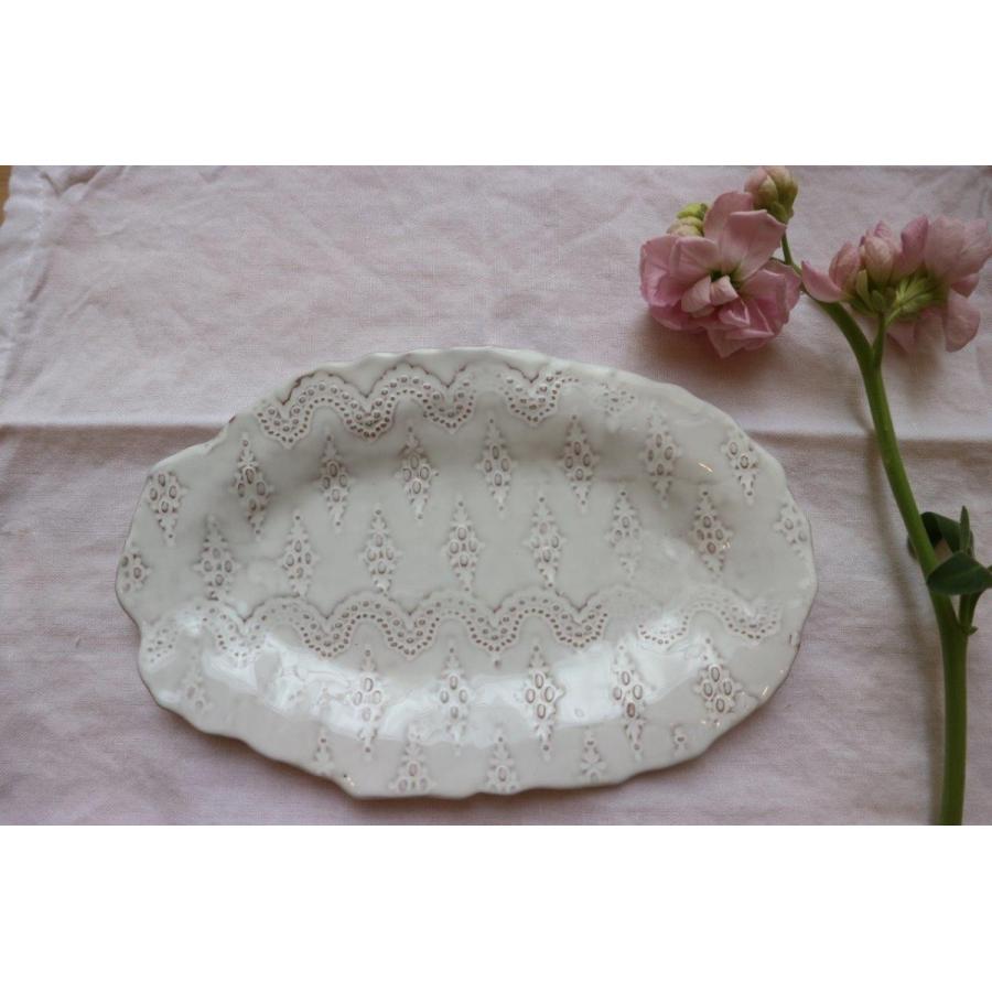 フランス Valerie casado プレート オーバル(1) ヴァレリーカサド