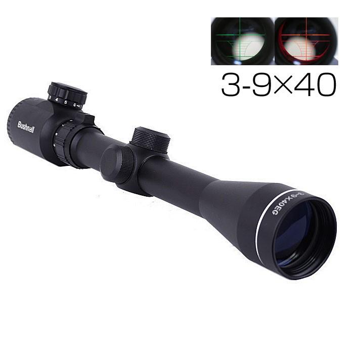 ライフルスコープ 3-9×40 RED&GREEN イルミネーションレンジ