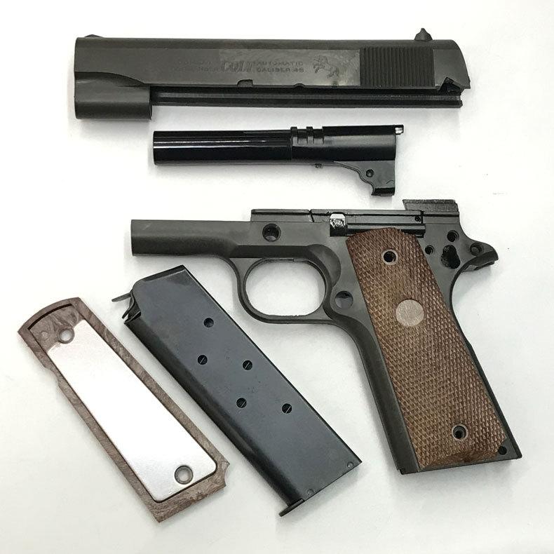 マルシン コルト・コンバットコマンダー・HW 発火モデルガン 組立