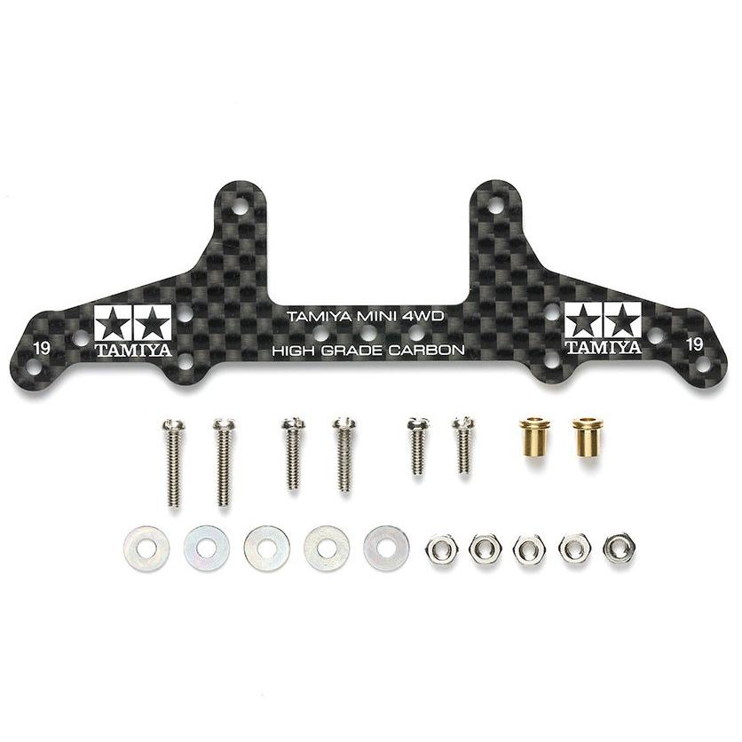 ミニ四駆 タミヤ 95455 HG スーパーXシャーシ カーボンリヤローラー