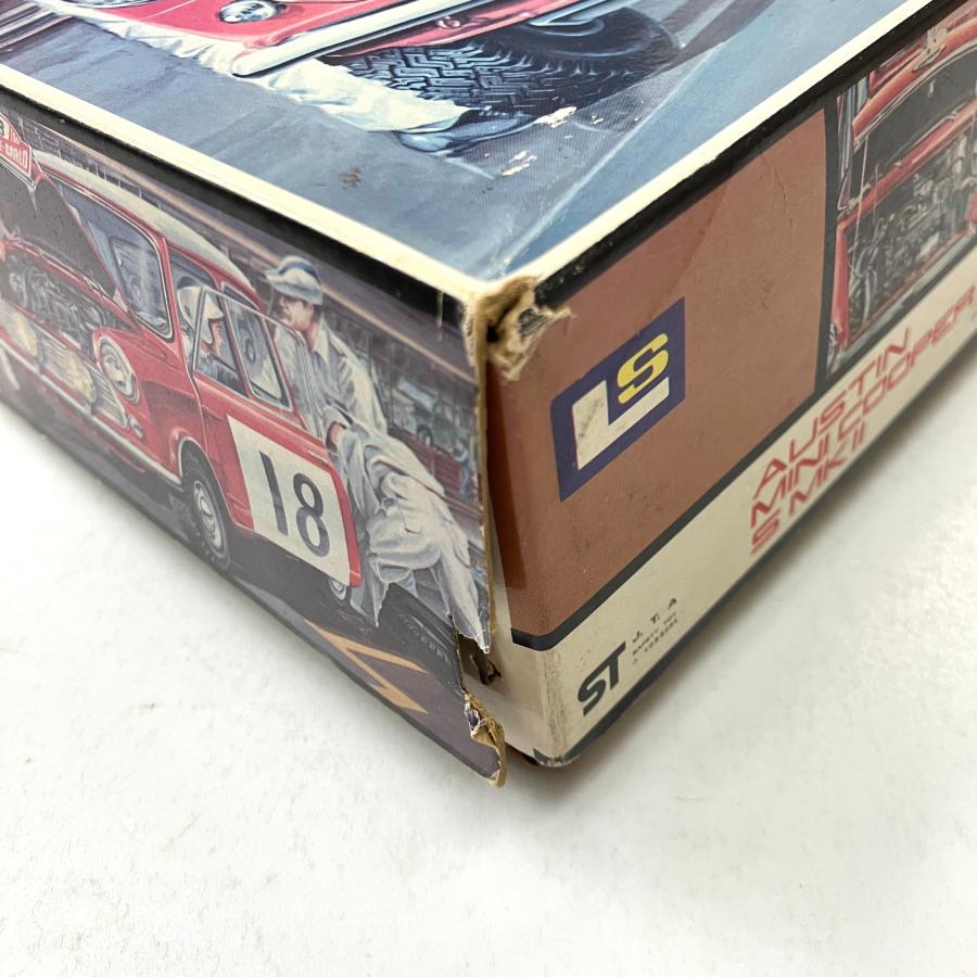 現品 新品 エルエス 1/16 オースチン ミニクーパー S MK2 プラモデル