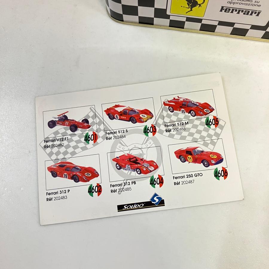 Ferrari（フェラーリ） 新品 現品 SoliDo 1/43 Ferrari 312PB ミニカー